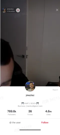 TikTok直播各界面分别是什么？