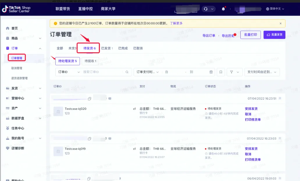 TikTok Shop东南亚卖家发货指南