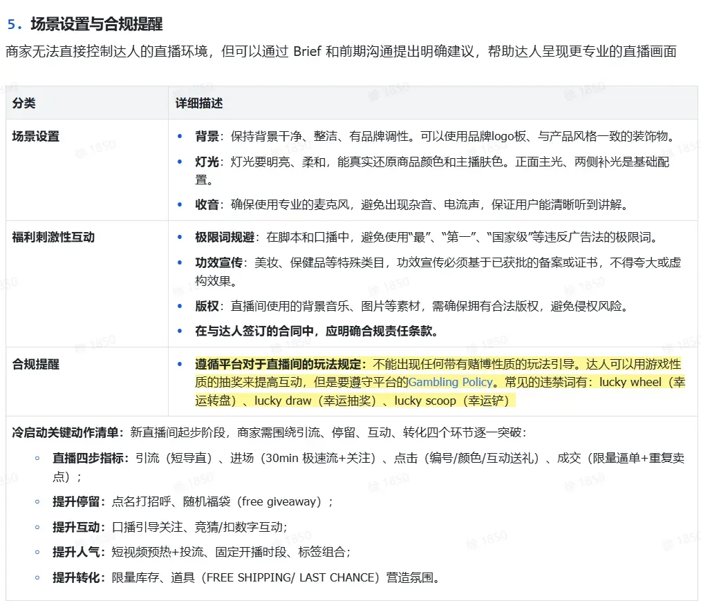 TikTok shop达人内容场实操指南
