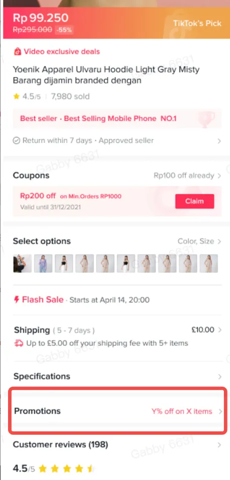 TikTok Shop卖家如何创建多件折扣优惠?