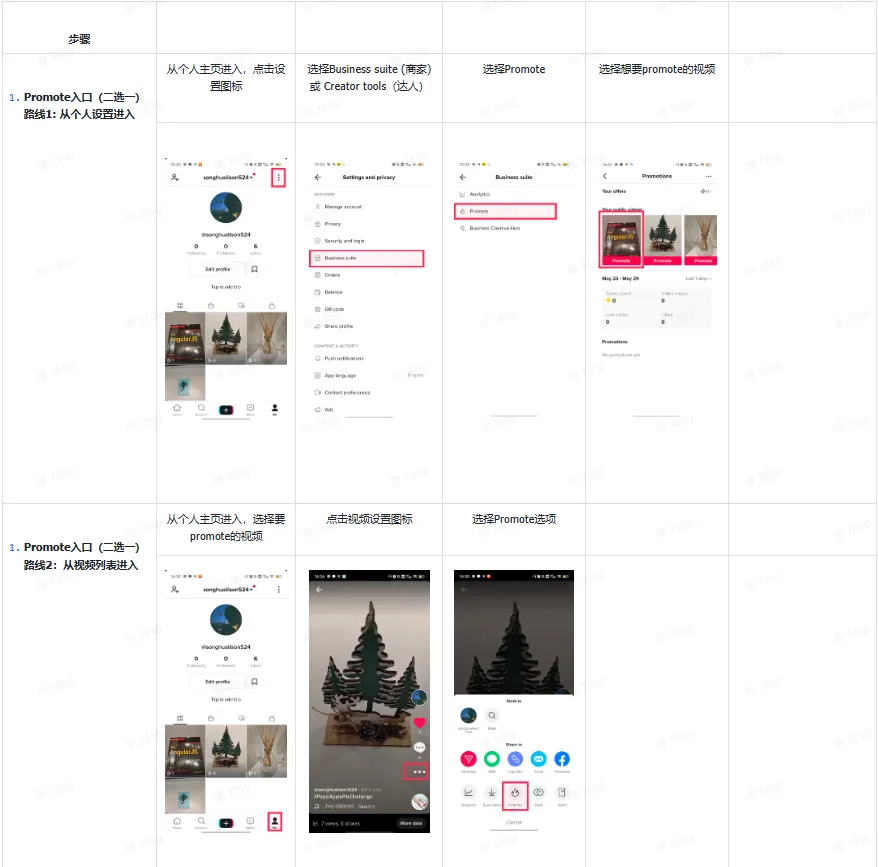 TikTok直播运营Promote 功能有哪些?
