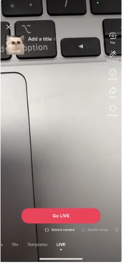 TikTok直播各界面分别是什么？