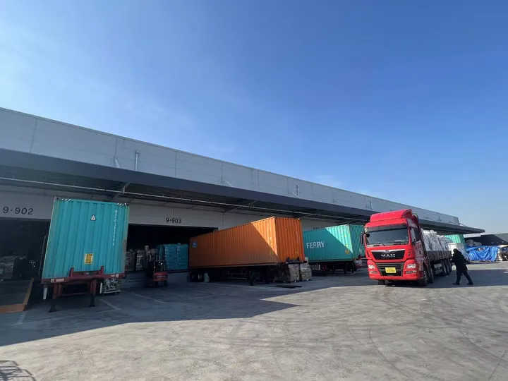 韩国韵达海外仓仓库实景