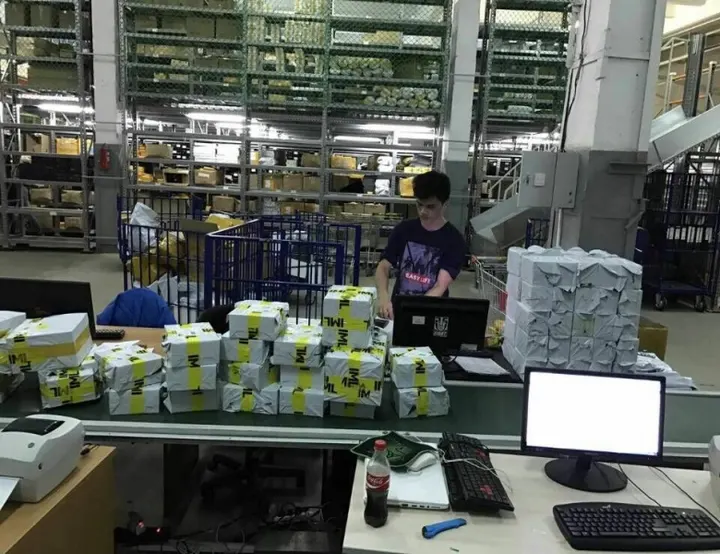 莫斯科1号仓仓库实景