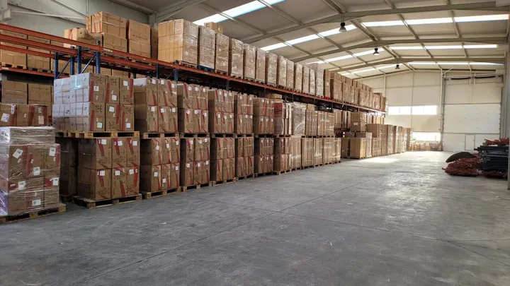 西班牙北部仓（西法共享仓）仓库实景