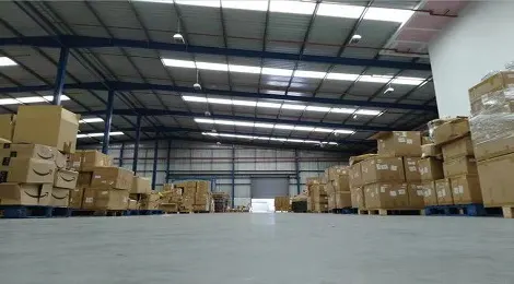 日本昇龍本郷倉庫仓库实景