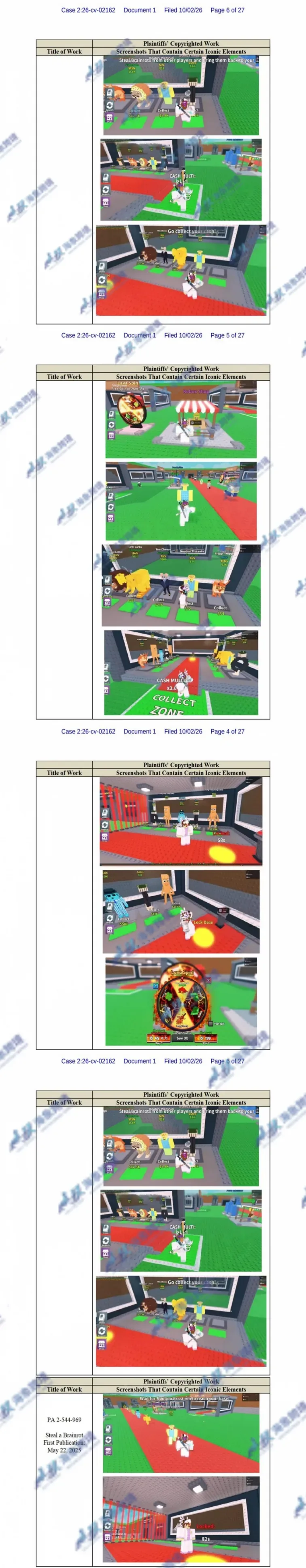 图片 Roblox爆款+圣诞十字绣,两起版权TRO齐发